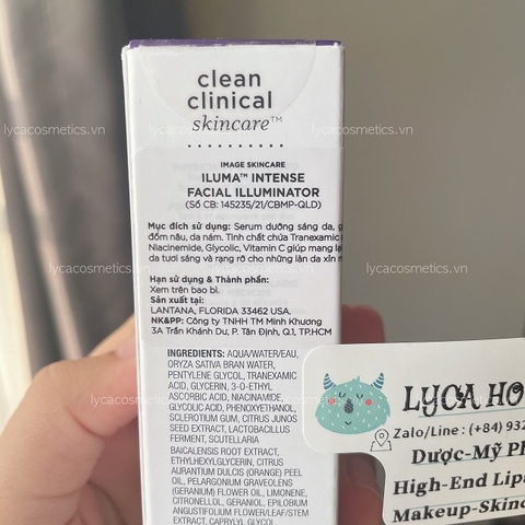 [IMAGE SKINCARE] SERUM TRỊ NÁM TRẮNG DA IMAGE ILUMA INTENSE FACIAL ILLUMINATOR