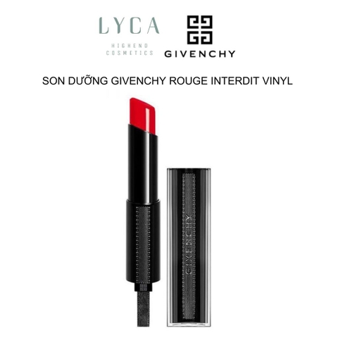 [GIVENCHY] Son dưỡng Givenchy Rouge Interdit Vinyl
