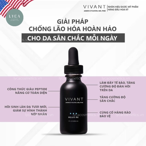 [VIVANT] Serum Phục Hồi Vivant Rejuv Rx 30ml