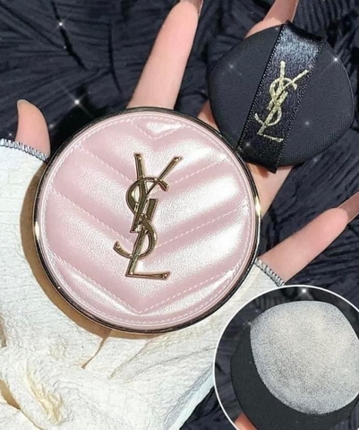 [YSL]  Phấn Nước Cushion YSL Touche Éclat Glow Pact Vỏ Hồng Tone B10