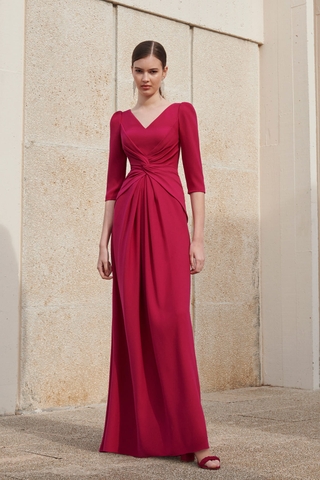 Đầm dài dự tiệc thiết kế nhẹ nhàng