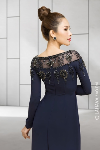 Áo dài bà sui sang trọng cao cấp