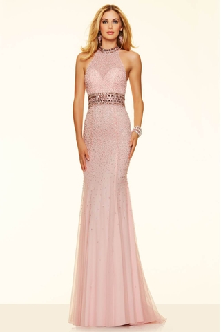 Váy dạ hội đuôi cá hở lưng gợi cảm