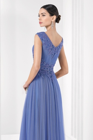 Váy dạ hội dập ly kết hạt sang trọng