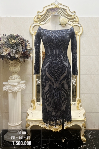 Đầm dự tiệc ren ấn tượng