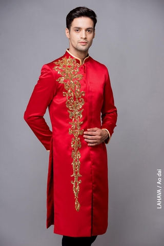 Áo đỏ kết ren đồng nổi bật - sale