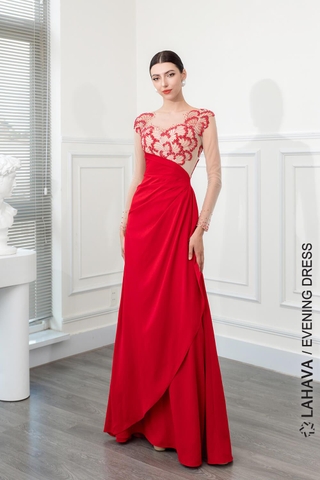 Váy dạ hội kim sa cao cấp cut out xẻ đùi tôn dáng - D362 - AloraShop21