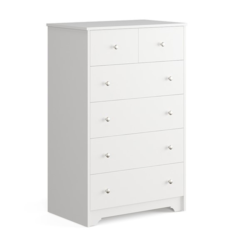 OLYMPIA, Tủ lưu trữ đồ tân cổ điển 5 tầng 6 ngăn kéo DRA_109, 79x49x124cm