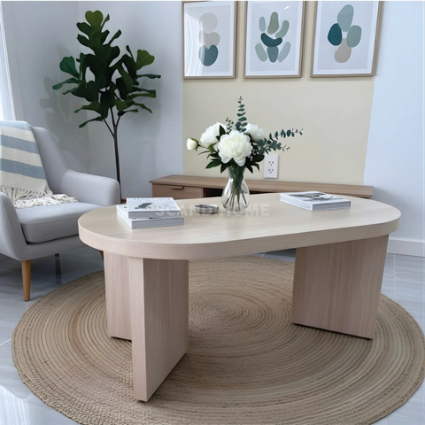 RAYA, Bàn cà phê, Bàn trà, Bàn sofa phòng khách DEK_200, 90x50x40cm, bàn trà Scandi Home