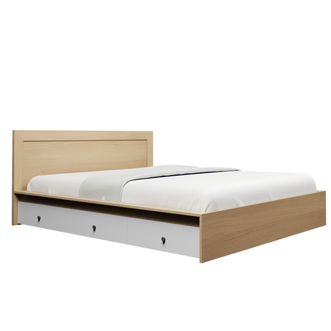 [Freeship 25 Tỉnh thành] Dolo, Giường ngủ hiện đại, BED_252, 210x35cm, sản xuất bởi Scandi Home