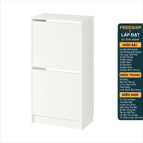 [ HCM ] LINDA, Kệ giày đơn giản 2 tầng SHO_006, 48x28x93cm