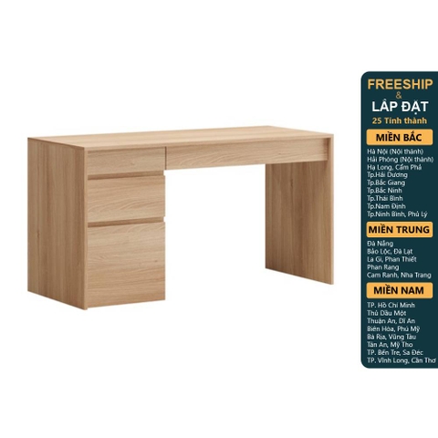 DECI, Bàn làm việc, học tập DEK_095, 120x60x75cm, sản xuất bởi Scandi Home