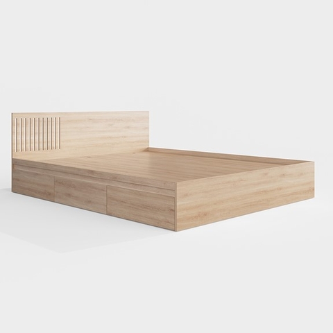 RAMUS, Giường ngủ 3 hộc tủ kéo BED_101, 203x70cm