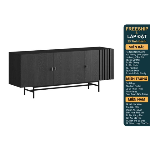 RAMUS, Kệ TV đa năng 3 cánh mở STO_114, 160x40x65cm