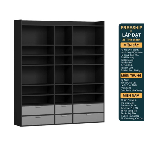 JAM, Kệ trang trí, trưng bày SHE_146, 163x35x185cm, sản xuất bởi Scandi Home