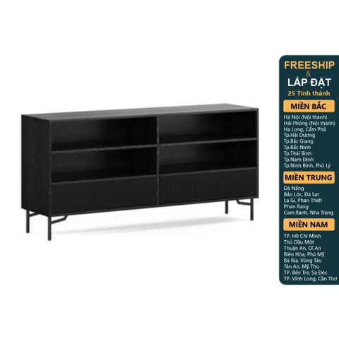 VERTICA, Tủ trang trí STO_155, 156x40x75cm, sản xuất bởi Scandi Home