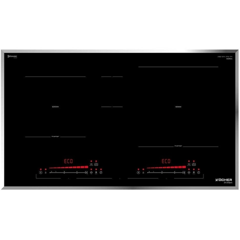 Bếp 2 Từ Kocher DI-333 Pro Tặng Máy Hút Mùi 350D