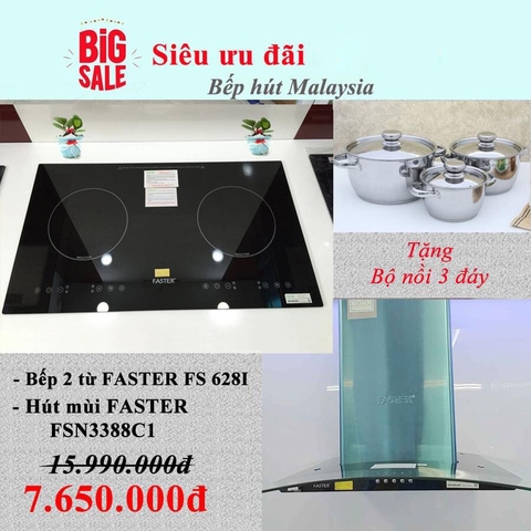 Combo Bếp hút Malaysia 01