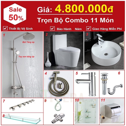 COMBO Phòng Tắm CB48