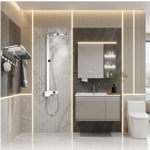 Combo Thiết Bị Vệ Sinh Phòng Tắm CB018VIP Cao Cấp