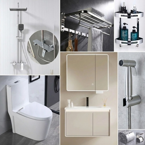 Combo Thiết Bị Vệ Sinh Nhà Tắm CB288 Cao Cấp – Trọn Bộ Hiện Đại