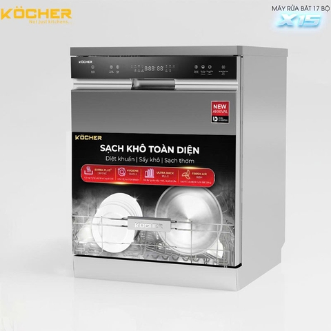 Máy Rửa Bát Kocher KDEU X15S