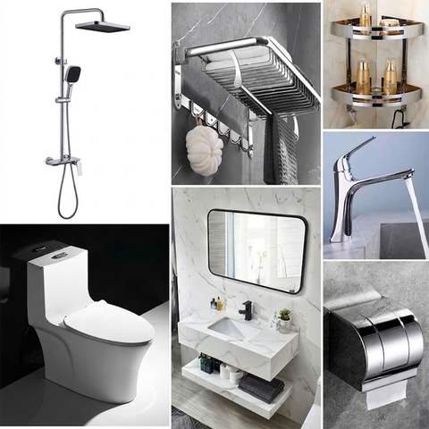 Trọn Bộ Combo Phòng Tắm RG30 VIP – Thiết Kế Hiện Đại, Bền Đẹp, Tiết Kiệm Không Gian