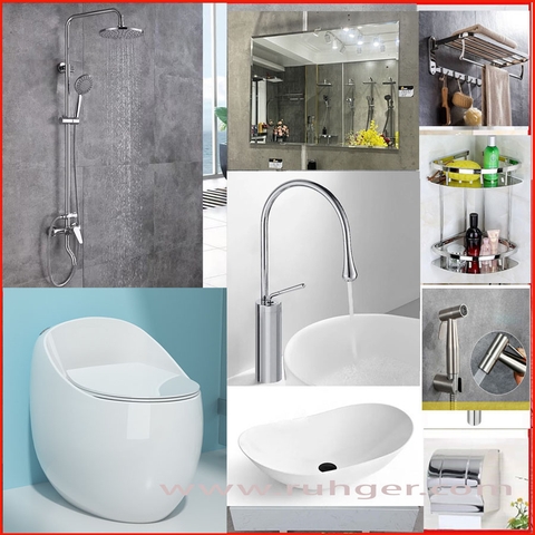 Trọn Bộ Thiết Bị Vệ Sinh Phòng Tắm SKL16 – Combo Cao Cấp, Chính Hãng
