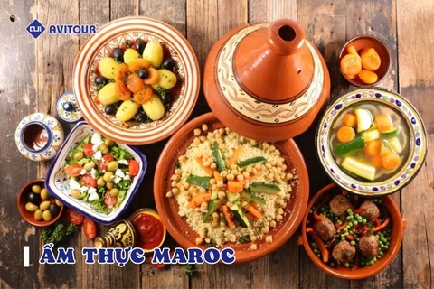 Chìm đắm trong ẩm thực Maroc đa dạng và độc đáo