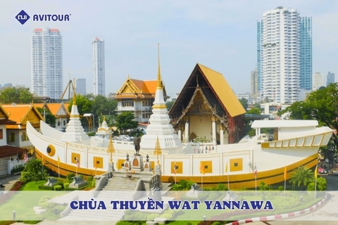 Chùa Thuyền Wat Yannawa - Tuyệt tác hình con tàu cổ giữa lòng Bangkok
