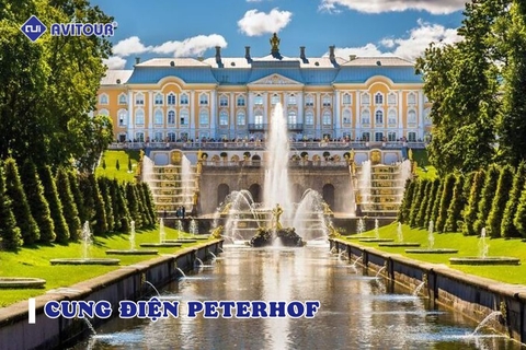 Cung điện Peterhof Nga: Nơi ở mùa hè của Peter Đại đế