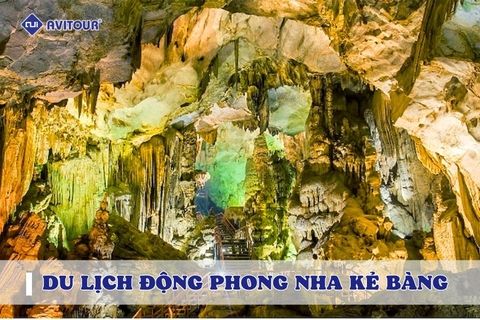 Du lịch động Phong Nha Kẻ Bàng cùng Avitour