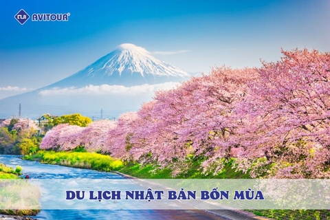 Du lịch Nhật Bản bốn mùa: Nắm trọn vẻ đẹp của xứ Phù Tang