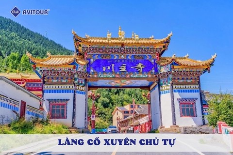 Ghé thăm Xuyên Chủ Tự - Ngôi làng cổ kính ẩn mình giữa lòng Tứ Xuyên