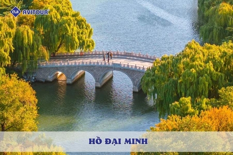 Hồ Đại Minh - Lá phổi xanh giữa thành phố Tế Nam