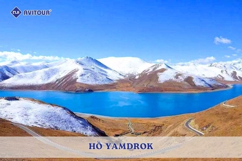 Hồ Yamdrok: Viên ngọc xanh linh thiêng giữa cao nguyên Tây Tạng