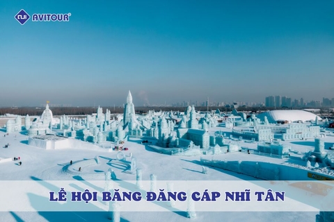 Hòa mình vào xứ sở băng tuyết tại lễ hội băng đăng Cáp Nhĩ Tân