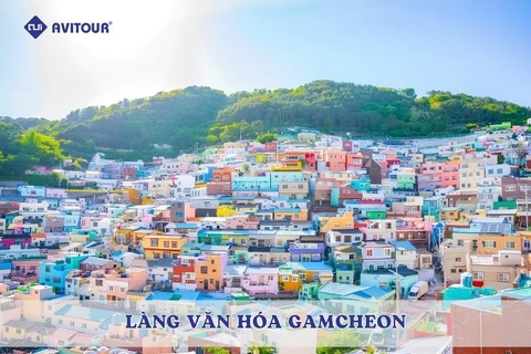 Khám phá làng văn hóa Gamcheon: “Machu Picchu” giũa lòng Busan