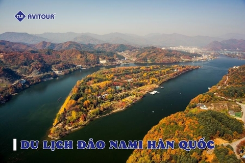 Khám phá thiên đường lãng mạn khi du lịch đảo Nami Hàn Quốc