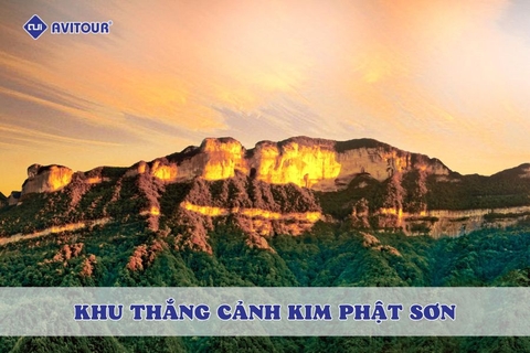 Khu thắng cảnh Kim Phật Sơn: Tìm về thiên nhiên hoang sơ và bình yên