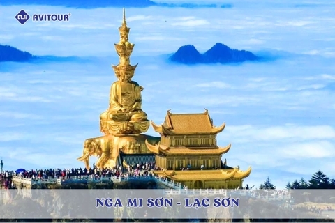 Nga Mi Sơn - Lạc Sơn: Hành trình tìm về chốn tiên cảnh và tâm linh