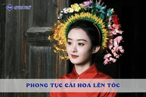 Phong tục cài hoa lên tóc - Linh hồn văn hóa Tuyền Châu