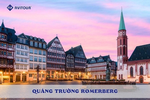 Quảng trường Romerberg - Trái tim cổ kính giữa lòng Frankfurt