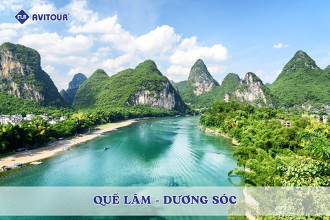 Quế Lâm - Dương Sóc: Vẻ đẹp non nước hữu tình giữa lòng Trung Quốc