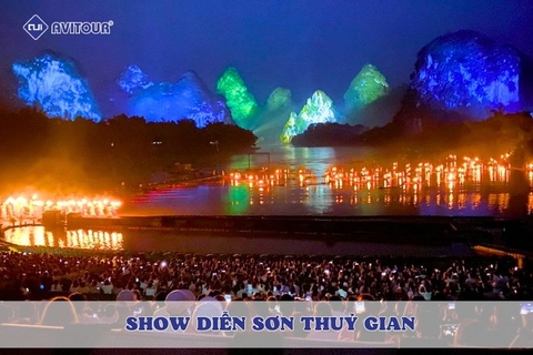 Show diễn Sơn Thủy Gian - Bản tình ca đầy mê hoặc lay động mọi giác quan