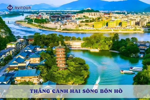 Thắng cảnh hai sông bốn hồ - Hệ thống thủy đạo kỳ quan tại Quế Lâm
