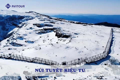 Trải nghiệm nhất định phải thử tại núi tuyết Kiệu Tử