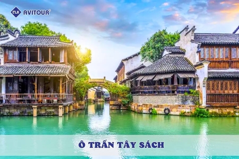 Vẻ đẹp tựa họa tranh của Ô Trấn Tây Sách bên dòng Giang Nam