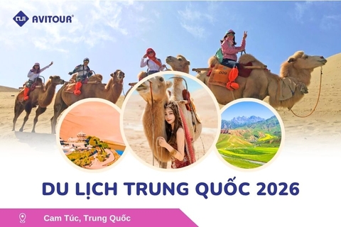 Du lịch Trung Quốc 2026: Tour Hà Nội - Cam Túc - Thanh Hải