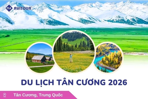Du Lịch Tân Cương 2026: Hà Nội - Urumqi - Kanas - Burqin - Hemu - Nalati - Yining